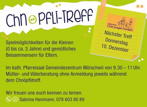 Chnöpflitreff