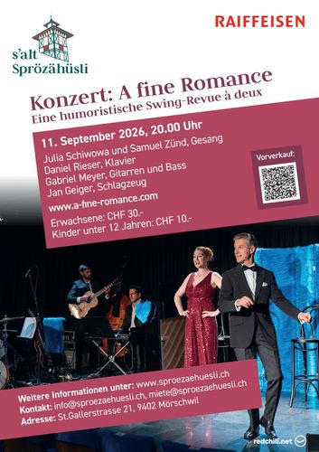 Konzert "A fine Romance - eine humoristische Swing-Revue à deux"